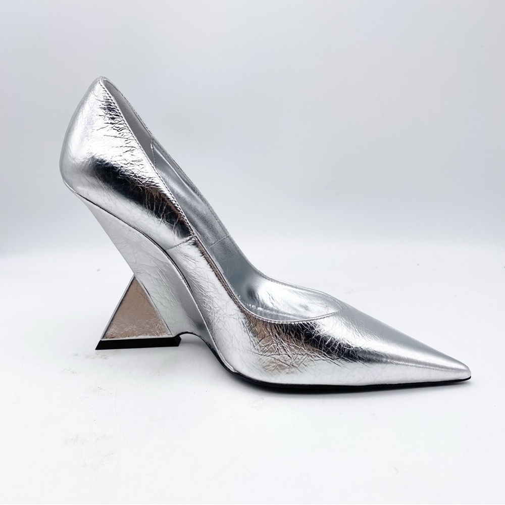 The Attico ''Cheope'' Silver Pump Size 37 - Picture 10 of 12